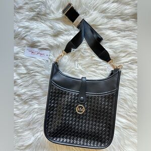 NEW faux leather crossbody bag